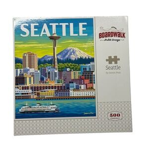 Boardwalk Seattle 500 Pieces Puzzle NEW